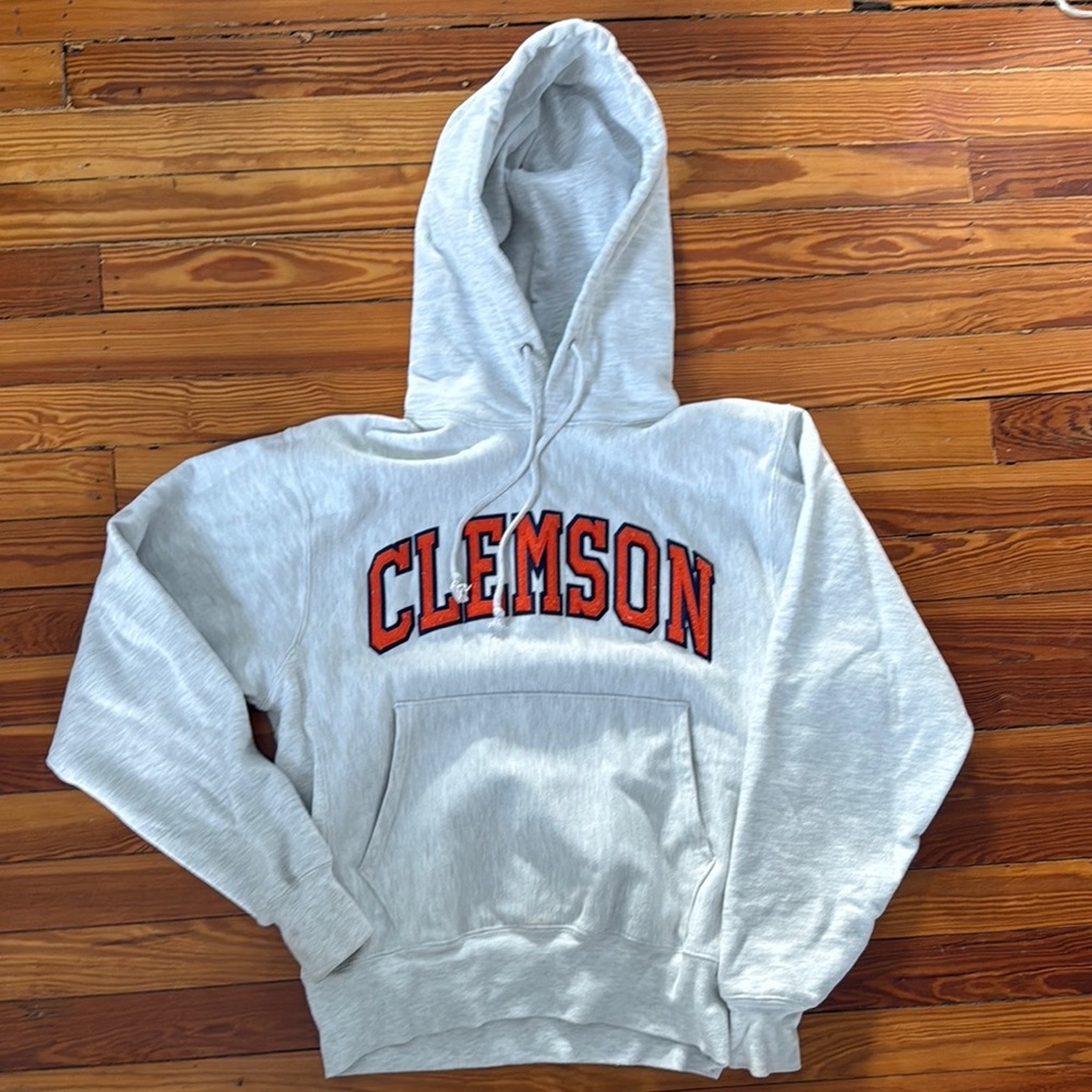 Clemson Gray Hoodie Sweater